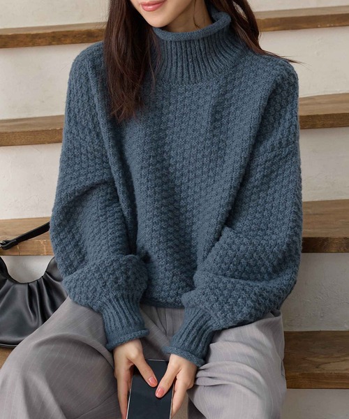ニット セーター チャンキーニットプルオーバー レディース : ZOZOTOWN
