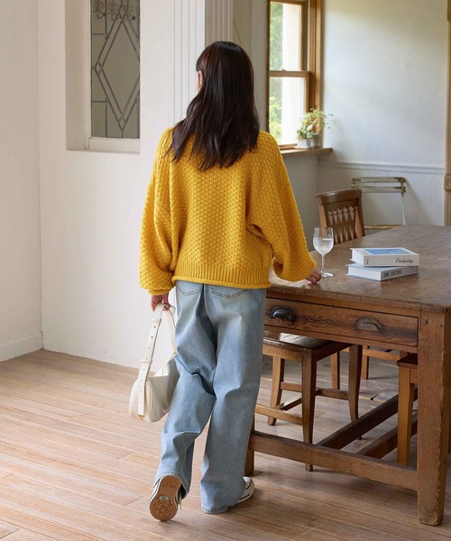 ニット セーター チャンキーニットプルオーバー レディース : ZOZOTOWN