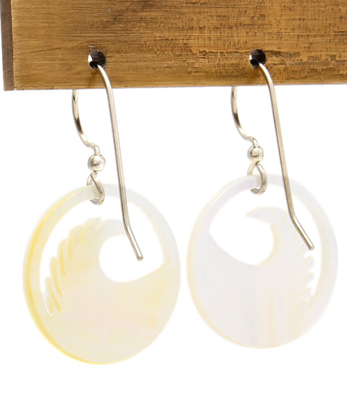 Kahiko（カヒコ） ピアス 「Kahiko」LEIGHTON LAM パールカービング