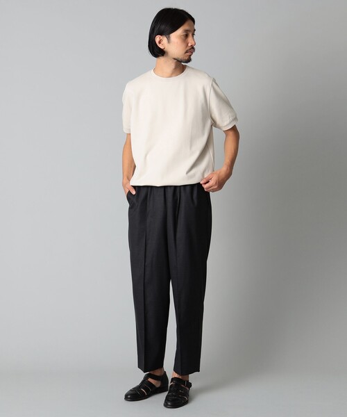 美品SEArieフットボールショートスウェットシャツ International Gallery BEAMS トレーナー スウェット SLOANE