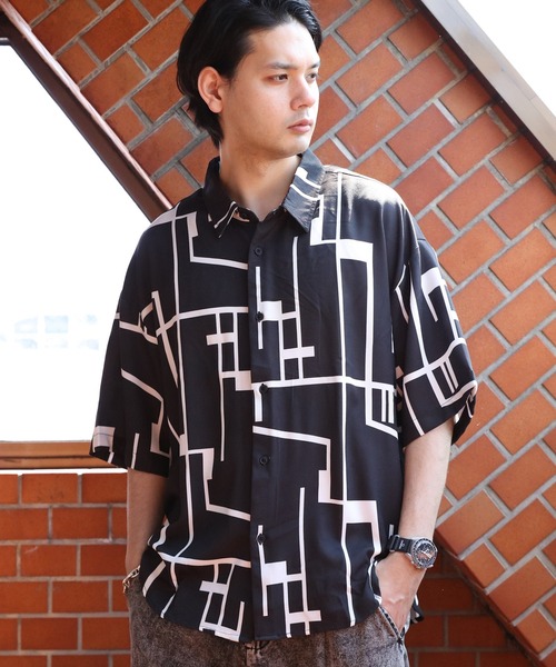 8 シャツ とろみ半袖シャツ メンズ レディース : ZOZOTOWN Yahoo!店