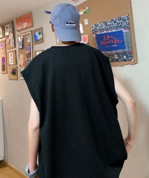 MGV（エムジーヴィー） タンクトップ ストリートデザインノースリーブ