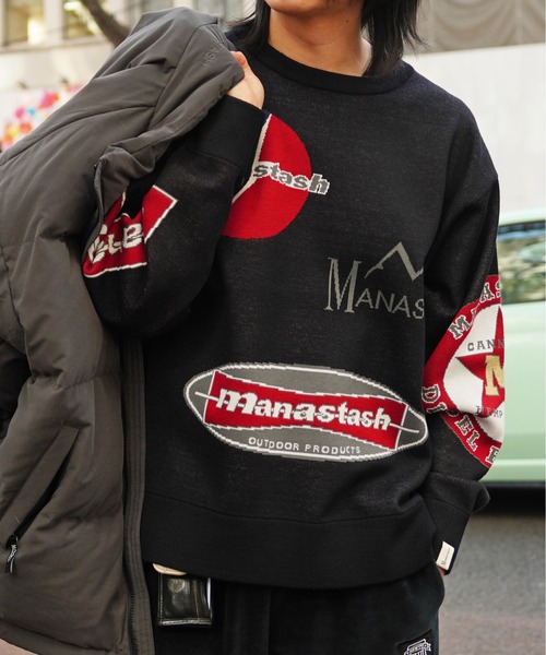 MANASTASH（マナスタッシュ） セーター ニット MANASTASH/マナ