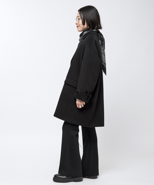 ジャケット・アウター AP STUDIO
new zip knit blouson ダブルブレストジャケット（テーラードジャケット）｜AP STUDIO