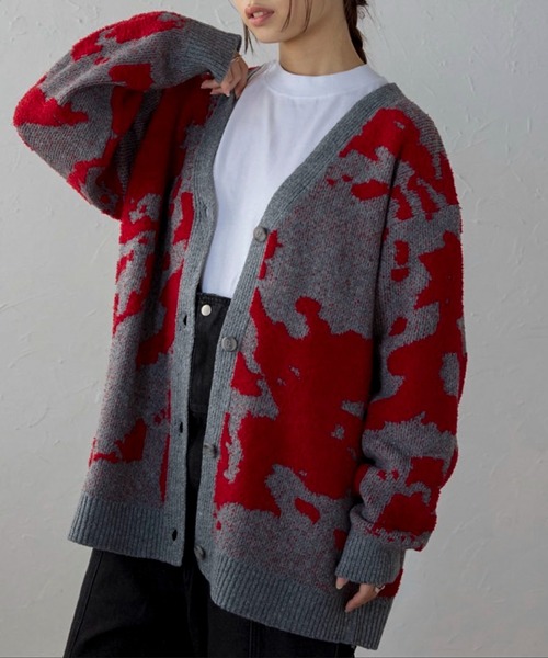 ap retro カーディガン ジャガードカーデ レディース : ZOZOTOWN Yahoo