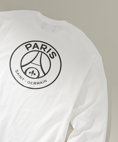 【現地購入】Paris Saint-German 背面大ロゴシャツ tシャツ 「Paris Saint-Germain」バックプリント エンブレム