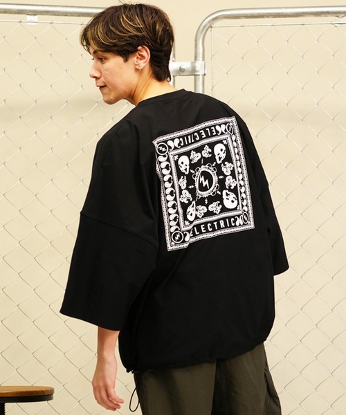 ELECTRIC ラッシュガード　黒　XL ELECTRIC ラッシュガード 「ムラサキスポーツ限定」Electric