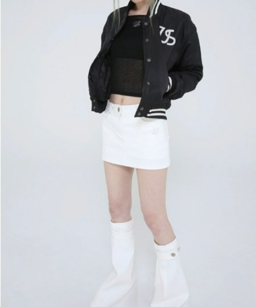 UGLY SHADOW ブルゾン アウター 「Uglyshadow」BASEBALL JUMPER