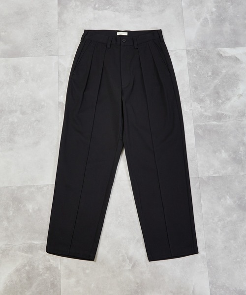 And A（アンドエー） チノパン アンドエー / TWO TUCK TAPERED WIDE