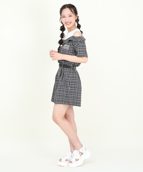 PINKHUNT（ピンクハント） パンツ ベルト付き キュロットショート