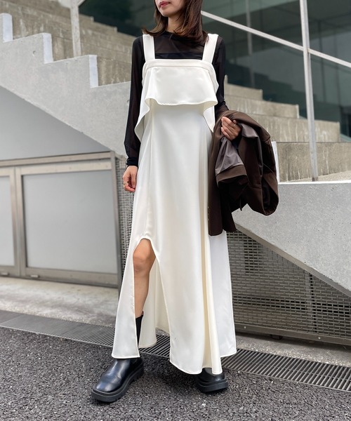SETUP7 ワンピース 「SETUP7」asymmetry One-piece