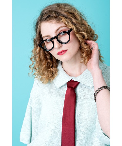 伊達メガネ メガネ 眼鏡 an meets zakka クラウンパントメガネ/ 伊達