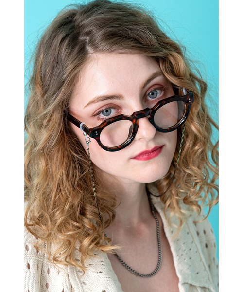 伊達メガネ メガネ 眼鏡 an meets zakka クラウンパントメガネ/ 伊達