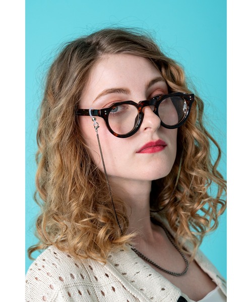 伊達メガネ メガネ 眼鏡 an meets zakka クラウンパントメガネ/ 伊達