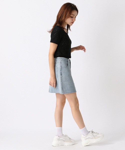 D&G グラフィティデニムミニスカート カーゴミニデニムスカート[品番：GORW0009011]｜GORGE （ゴージ