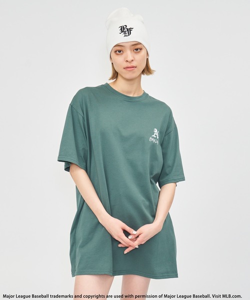 tシャツ 「MLB」Handｗritten styleロゴTシャツ レディース メンズ BACK TO THE FIELD tシャツ 「MLB」Handwritten styleロゴT