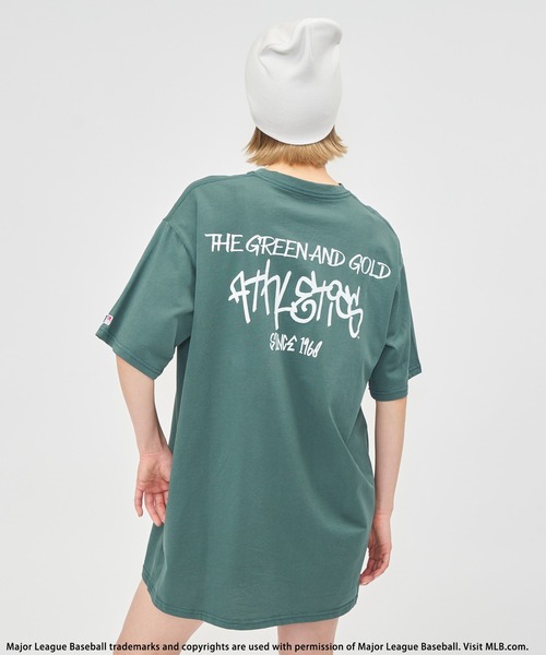 BACK TO THE FIELD tシャツ 「MLB」Handwritten styleロゴT