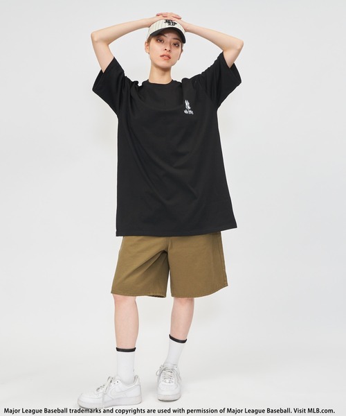 BACK TO THE FIELD tシャツ 「MLB」Handwritten styleロゴT