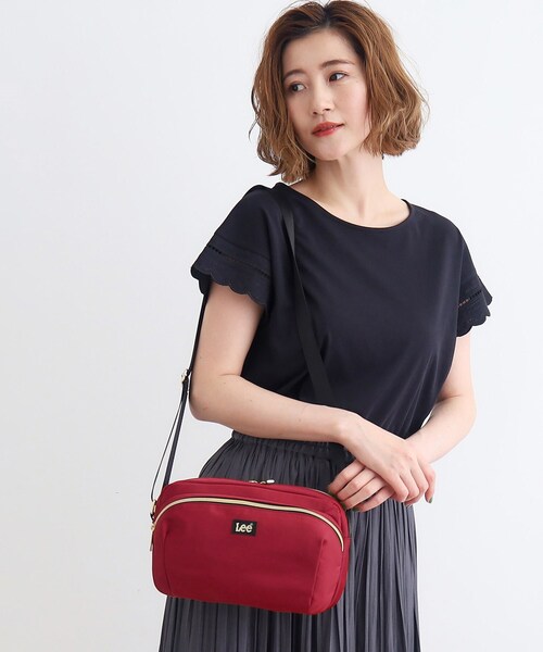 Lee ショルダーバッグ バッグ 「Lee別注」ラウンドZipショルダー