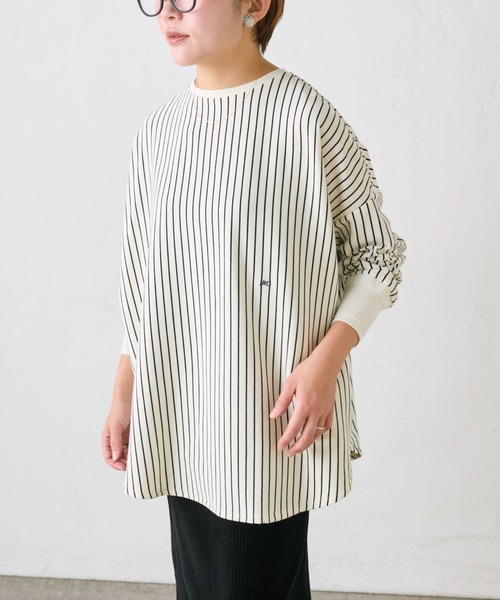 tシャツ 万能レイヤードカットソー レディース pual ce cin tシャツ Tシャツ 万能レイヤードカットソー