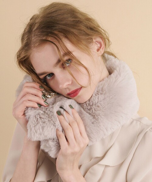 みく　TOCCA トッカ　ファーティペット BIJOUX FUR TIPPET ティペット / TOCCA | ファッション通販 【公式通販