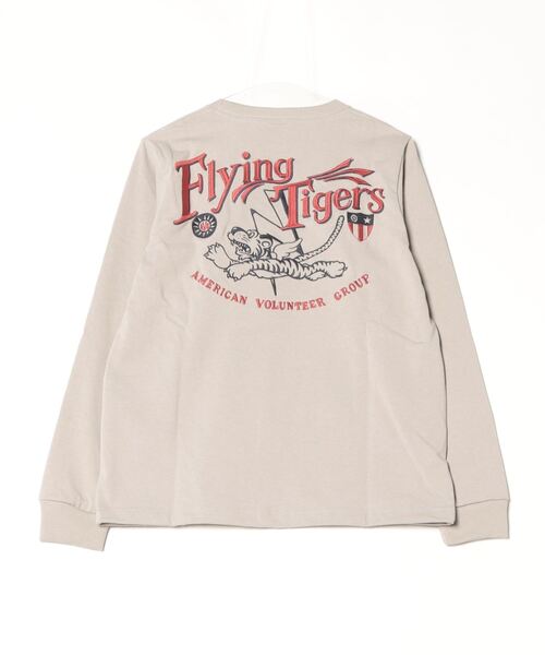 tシャツ 「WEB＆限定」MILITARY MOTIF LONG SLEEVE T-SHIRT / ミリタリーモチーフ 長袖 Tシャツ レデ