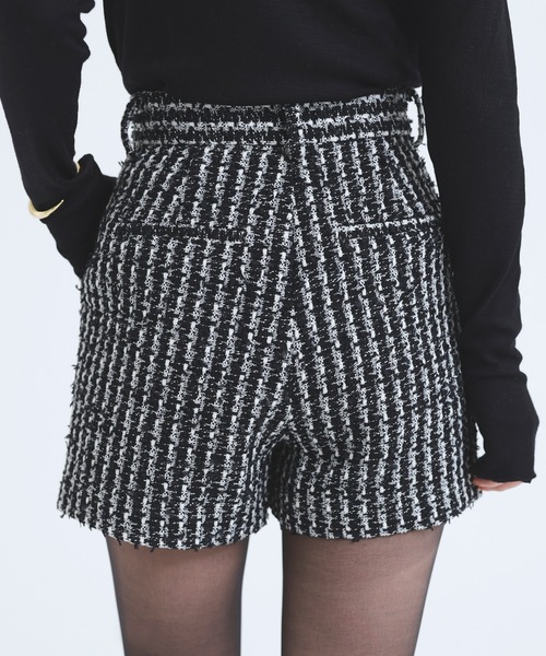 定番の中古商品 ツイードショートパンツ パンツ anuans レディース ZOZOTOWN : パンツ