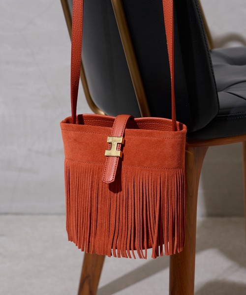IACUCCI ショルダーバッグ バッグ テア XS SUEDE/CERVO レディース 