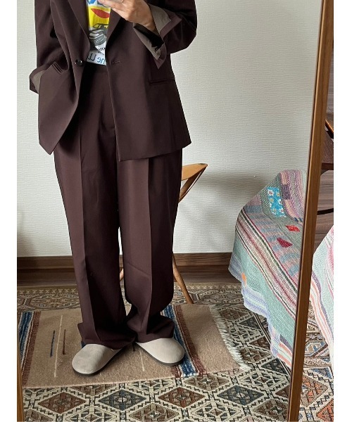 BLACK BY MOUSSY パンツ basic straight pants(ベーシック