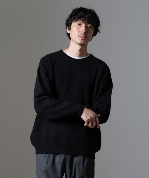 NANO universe（ナノ・ユニバース） セーター ニット AQUA ウール