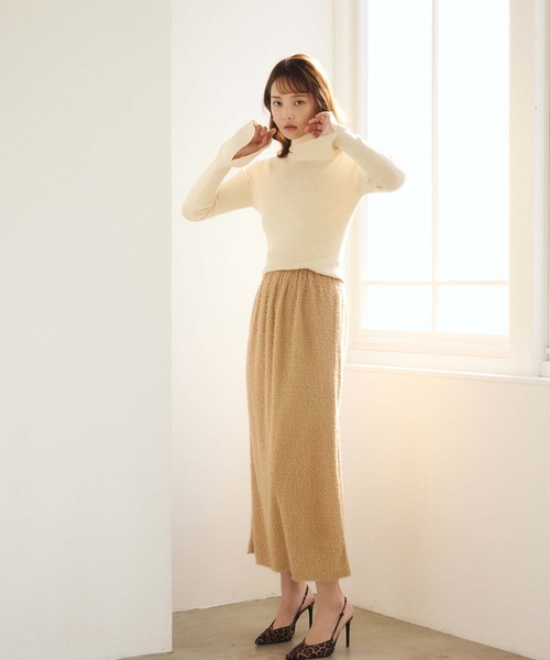 スカート rin fifth スカート ラメフリンジナロースカート : ZOZOTOWN Yahoo