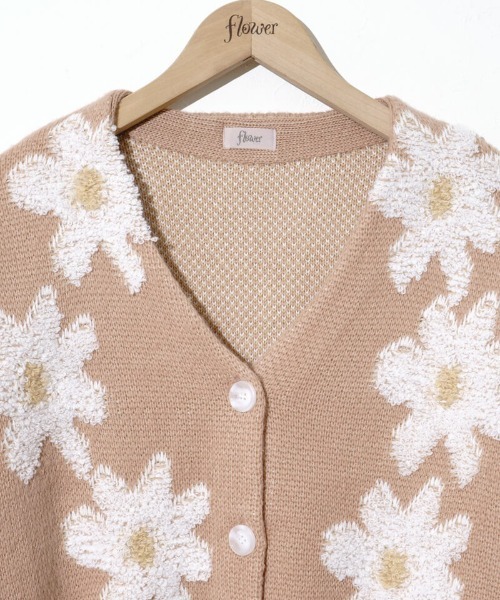 ニット セーター プレイフルフラワーニット レディース flower（ファッション） ニット セーター プレイフルフラワー
