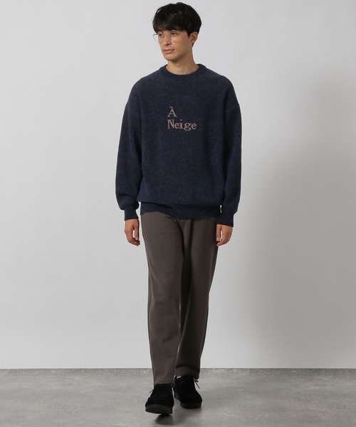 LAKOLE（ラコレ） セーター ニット ソフトウールジャガード柄ニット