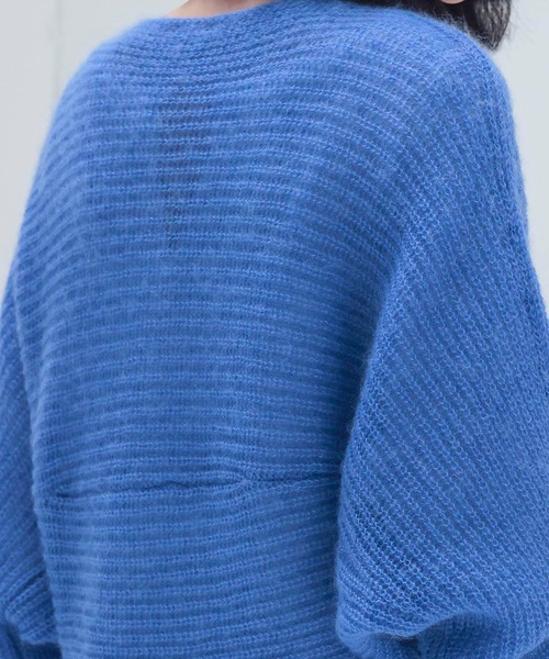 DRESSLAVE ニット セーター feather mohair dolman sleeve