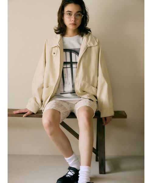 Ungrid（アングリッド） tシャツ フォトプリントレイヤードロング