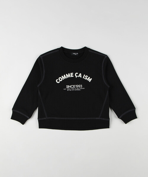 COMME CA ISM（コムサイズム） トレーナー 3本針ステッチ ベーシック