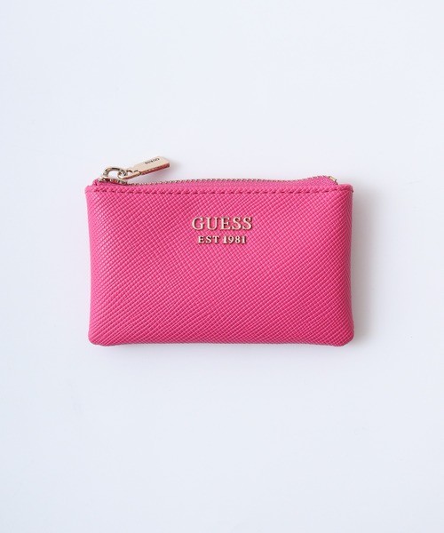 GUESS（ゲス） ミニ 財布 GUESS LAUREL SLG ZIP POUCH ウォレット 