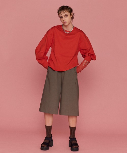 【新品　未使用】maison specialメゾンスペシャル　ハーフパンツ MAISON SPECIAL パンツ Double Waist Easy Half Pants/ダブル