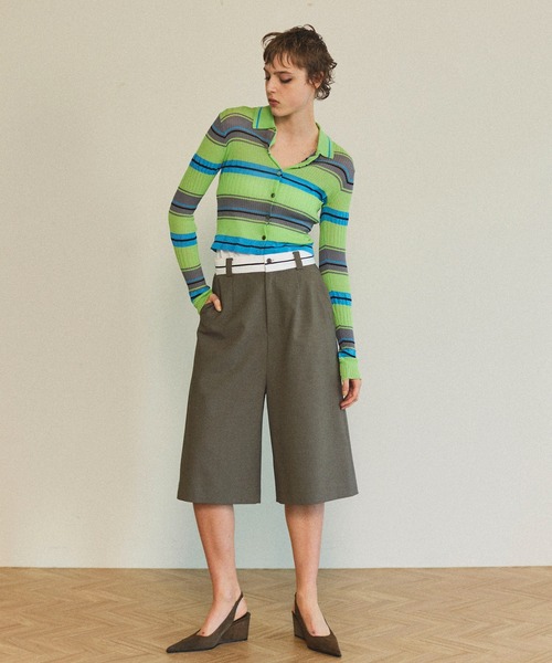 【新品　未使用】maison specialメゾンスペシャル　ハーフパンツ MAISON SPECIAL スラックス パンツ Marvelt Half Pants