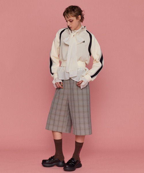 MAISON SPECIAL スラックス パンツ Marvelt Half Pants