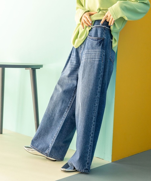 未使用 2025SS 10OZワークパンツ デニム セール】2025SS Lee/リー CINCHBACK PAINTER ペインターパンツ