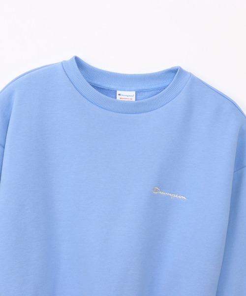 Champion 水色 トレーナー Lサイズ Champion（チャンピオン） トレーナー スウェット 「Champion