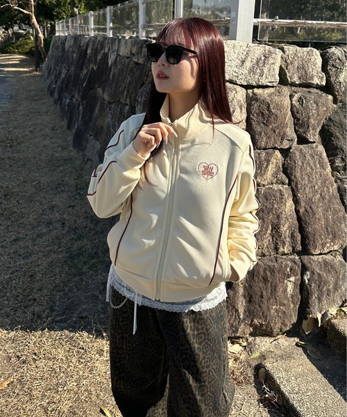 値下げ交渉⭕️  トラックジャケット　レディース sedacle girl（セダクルガール） ジャージ パイピングトラック