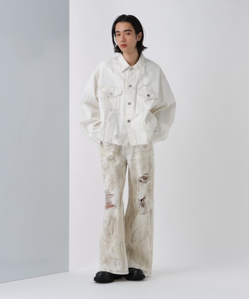 HARE ヨゴレダメージデニム HARE｜ヨゴレダメージデニムパンツ | Rakuten Fashion(楽天