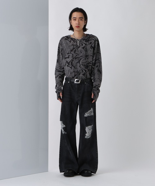 HARE ヨゴレダメージデニム HARE｜ヨゴレダメージデニムパンツ | Rakuten Fashion(楽天