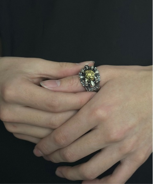 指輪 リング 「B-925 SILVER」925リング b925-r356-23g メンズ レディースの画像