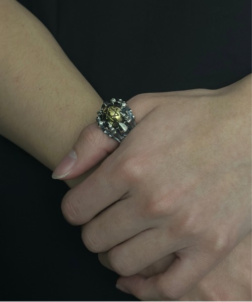 指輪 リング 「B-925 SILVER」925リング b925-r356-23g メンズ レディースの画像