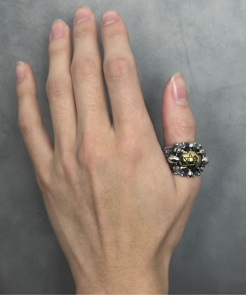 指輪 リング 「B-925 SILVER」925リング b925-r356-23g メンズ レディースの画像