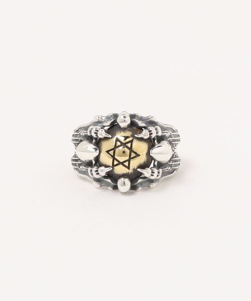 指輪 リング 「B-925 SILVER」925リング b925-r356-23g メンズ レディースの画像
