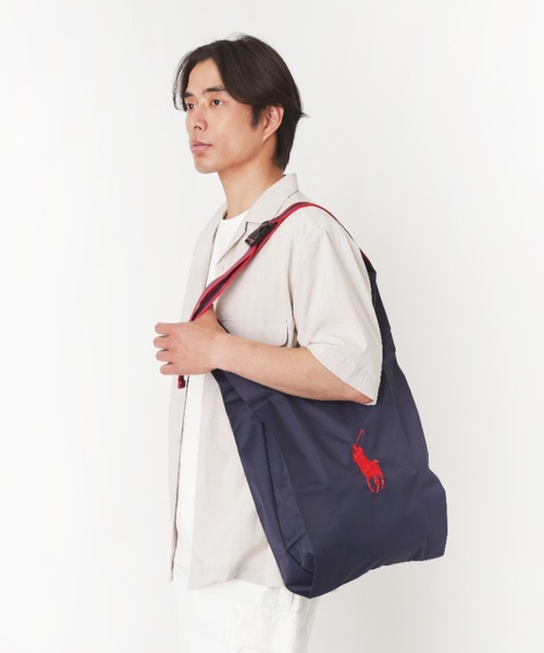 POLO RALPH LAUREN レインコート カッパ ベルト付きレインバッグ